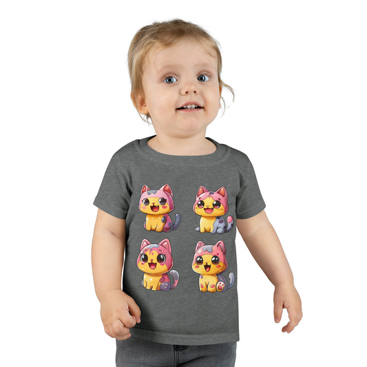 Kitty Cat Toddler T-shirt - ID CREEATION